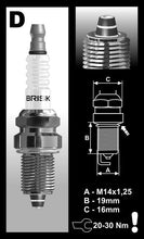 Load image into Gallery viewer, Brisk Premium Multi-Spark Racing DR10ZS Spark Plug