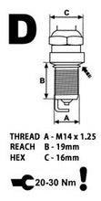 Load image into Gallery viewer, Brisk Iridium Racing D10IR Spark Plug