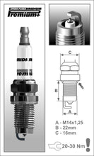 Load image into Gallery viewer, Brisk Iridium Performance P21 DOX15BYIR Spark Plug