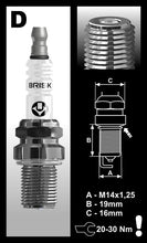 Load image into Gallery viewer, Brisk Extra Turbo Racing DR08GS Spark Plug