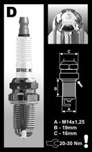 Load image into Gallery viewer, Brisk Premium LGS Racing DOR12LGS Spark Plug