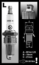 Load image into Gallery viewer, Super Racing LR14YC Spark Plug