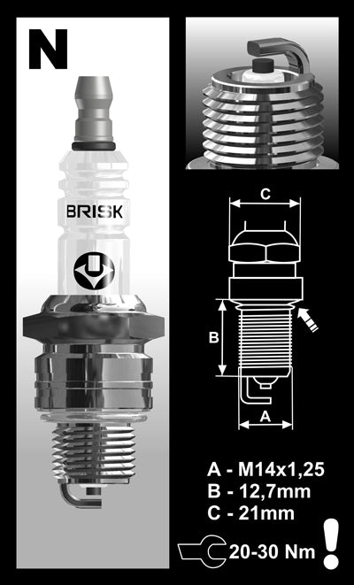NR17C Spark Plug – briskusa