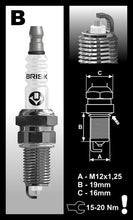 Load image into Gallery viewer, Brisk Silver Racing BR10YS-9 Spark Plug
