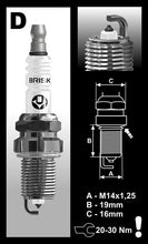 Load image into Gallery viewer, Platin Racing DR14YP-1 Spark Plug
