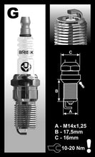 Load image into Gallery viewer, Brisk Silver Racing G08S Spark Plug
