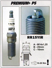 Load image into Gallery viewer, Brisk Iridium Performance P40 RR15BYIR Spark Plug
