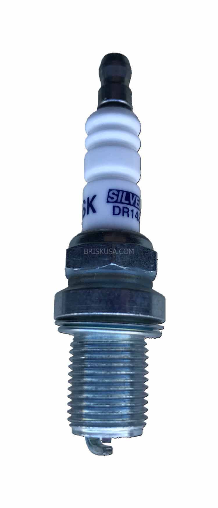 Brisk Silver Racing DR14S Spark Plug