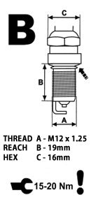 BR12BFXC Spark Plug