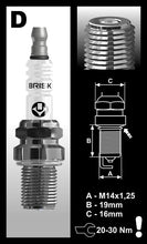 Load image into Gallery viewer, Brisk Extra Turbo Racing DR08GS Spark Plug
