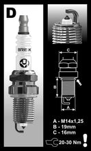 Load image into Gallery viewer, Platin Racing DR14YP Spark Plug
