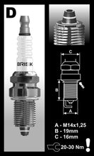 Load image into Gallery viewer, Brisk Premium Multi-Spark Racing DR15ZC Spark Plug
