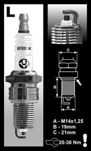 Super Racing LR15YC-1 Spark Plug