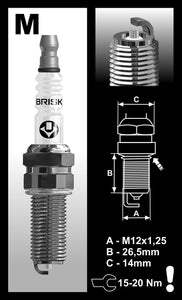 MR12S Spark Plug